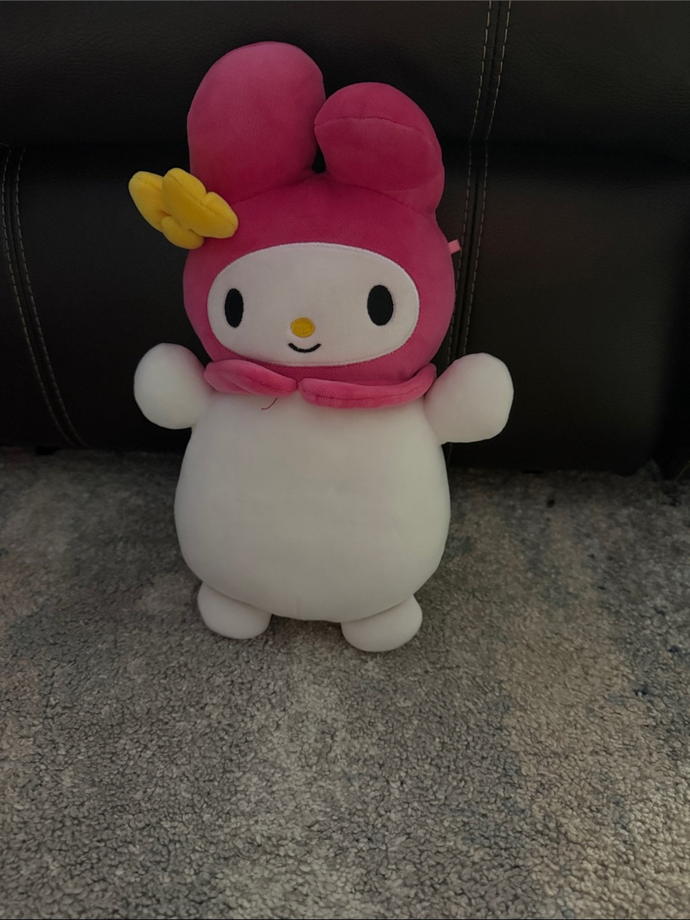 Pink & White Plush Character Stuffed Toy